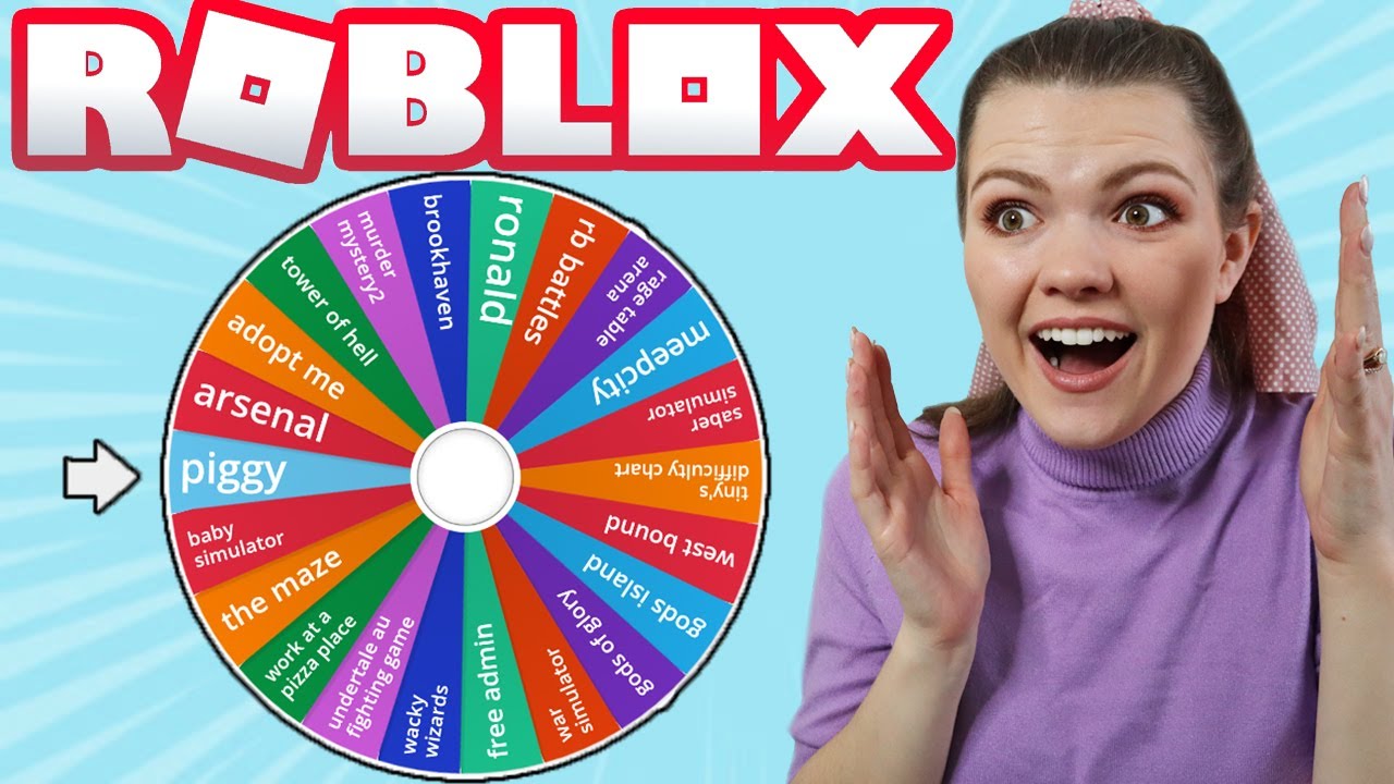 Letting A Random Generator Decide What Roblox Game We Play!