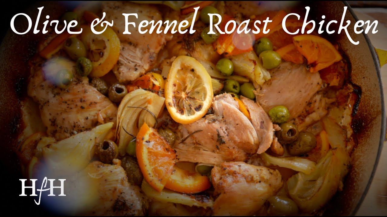 Olive & Fennel Roast Chicken | Healthy One-Pan Dinner Full of Flavor