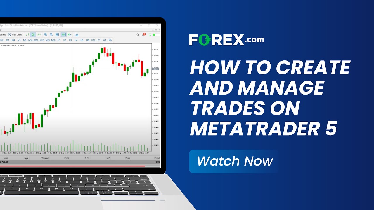 How to Create and Manage Trades on MetaTrader 5 | FOREX.com