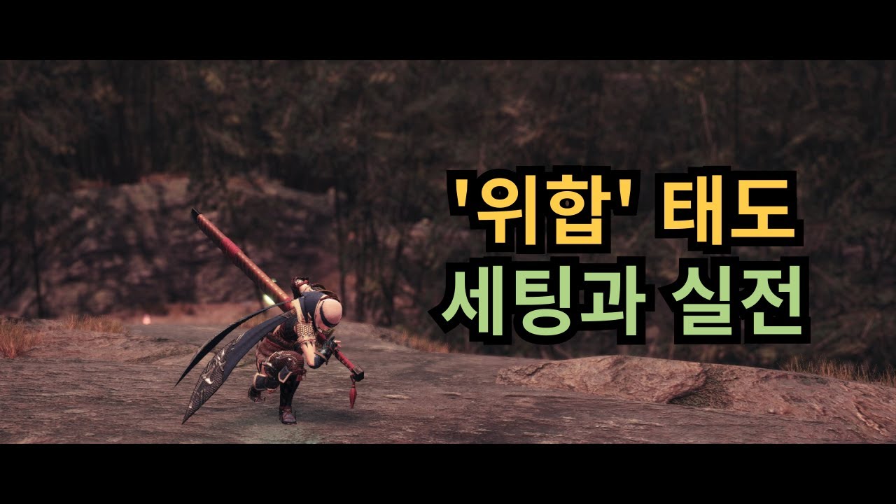 [MHR : SB] '위합'태도 세팅과 실전