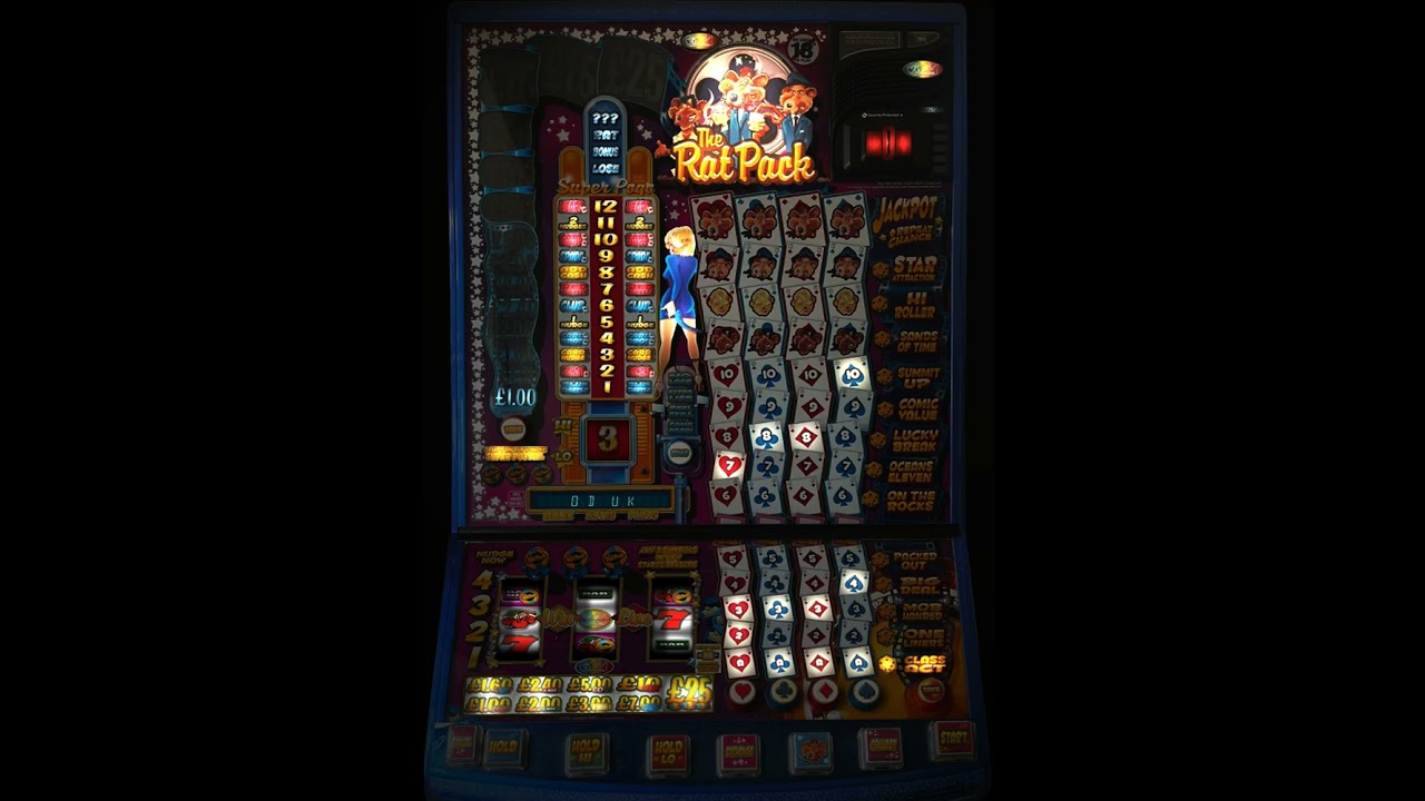 Vivid The Rat Pack £25 Cash JP 30p play