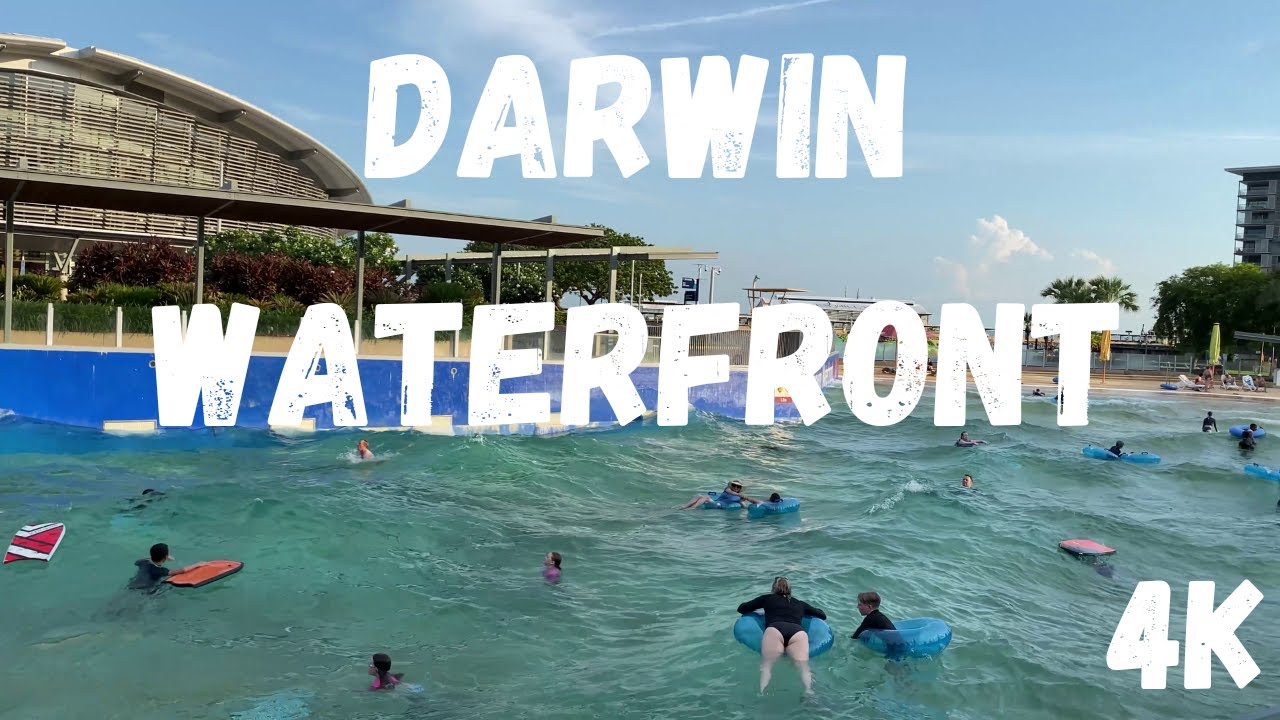 Darwin Waterfront Precinct 4K Walking Tour