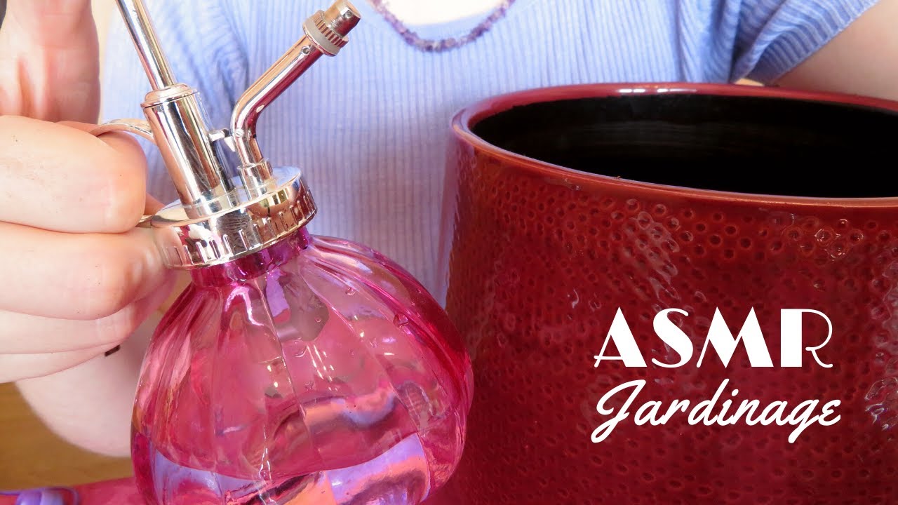 ASMR Français ~ On jardine (un peu) ensemble 🌱​
