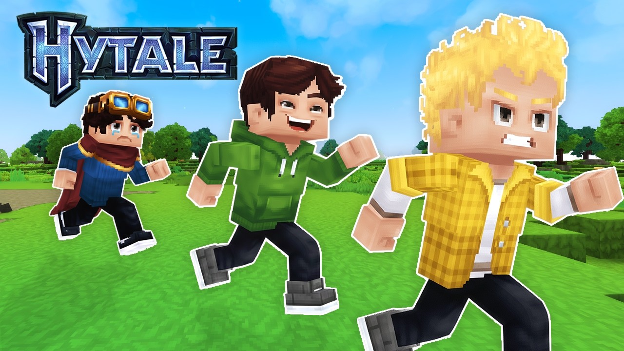 HYTALE SPEEDRUN CHALLENGE z Kaluchem i Ospanno ⏰