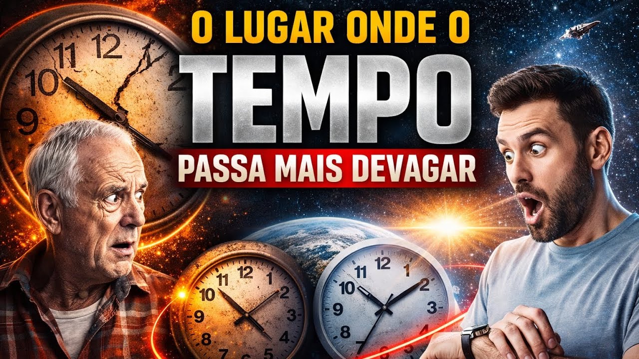 O Lugar Onde o Tempo Passa Mais Devagar (Isso é REAL)