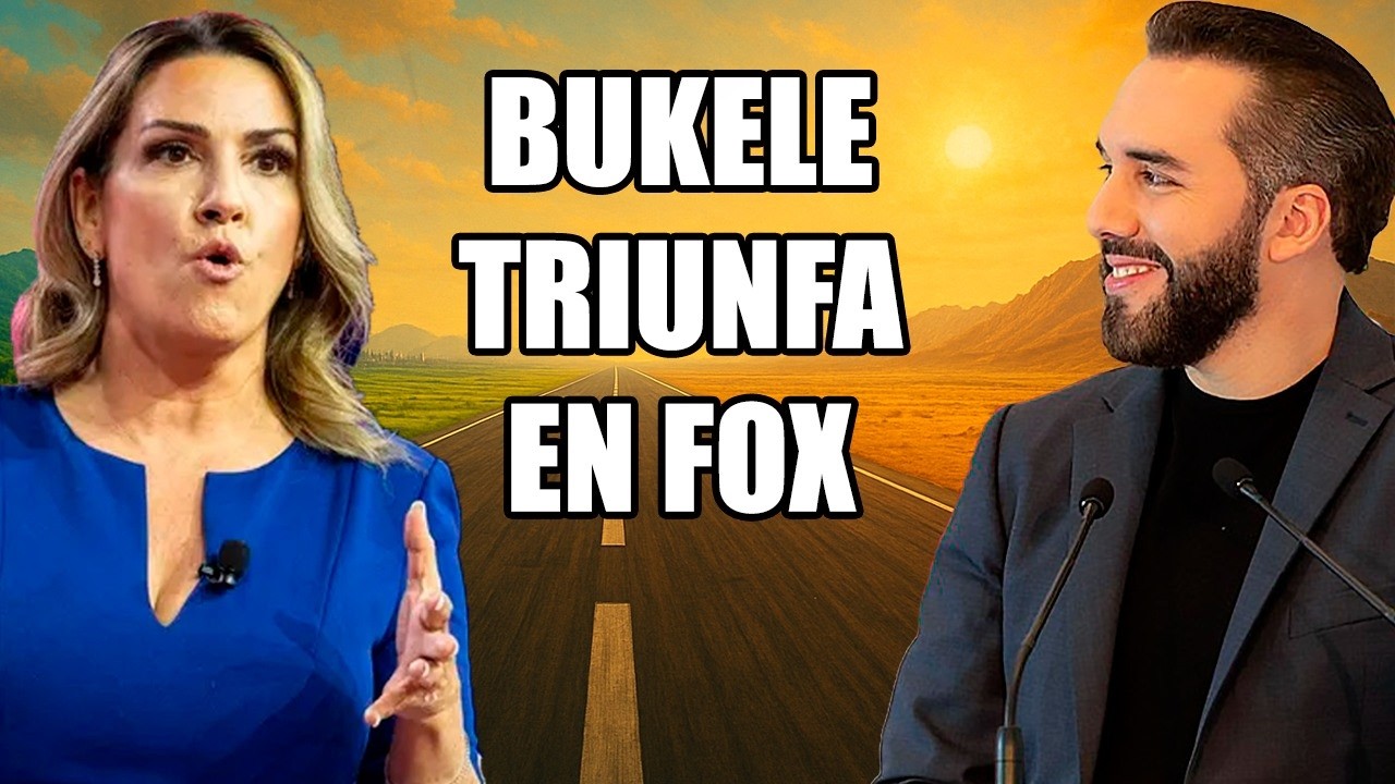 Famosa presentadora de FOX se rinde a Bukele con este gesto