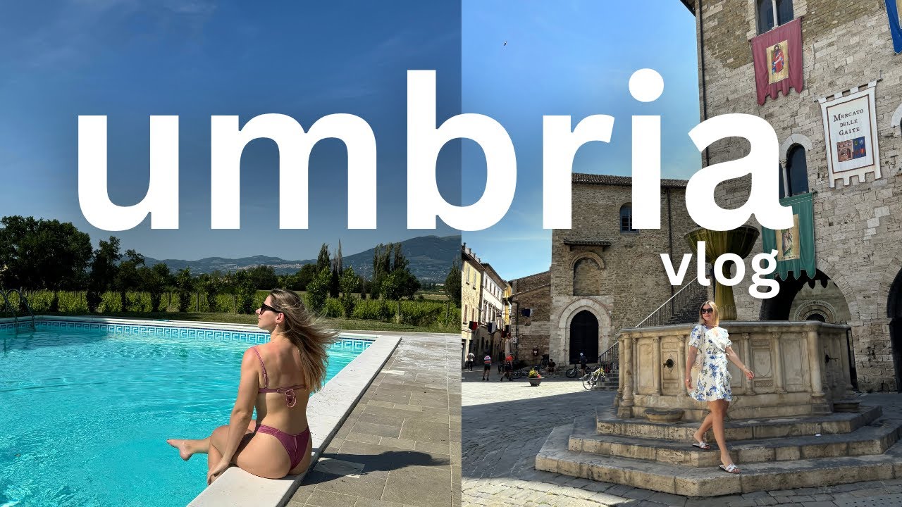 UMBRIA VLOG: Is it better than Tuscany? | 4 chilled days in Umbria