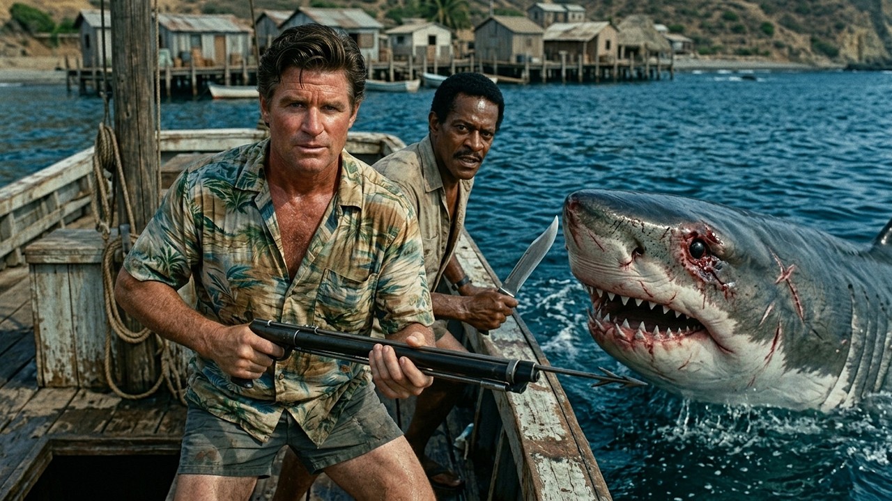 Treat Williams Classic 80s Action Movie | Night of the Sharks (1988) | Full Feature Film 4K