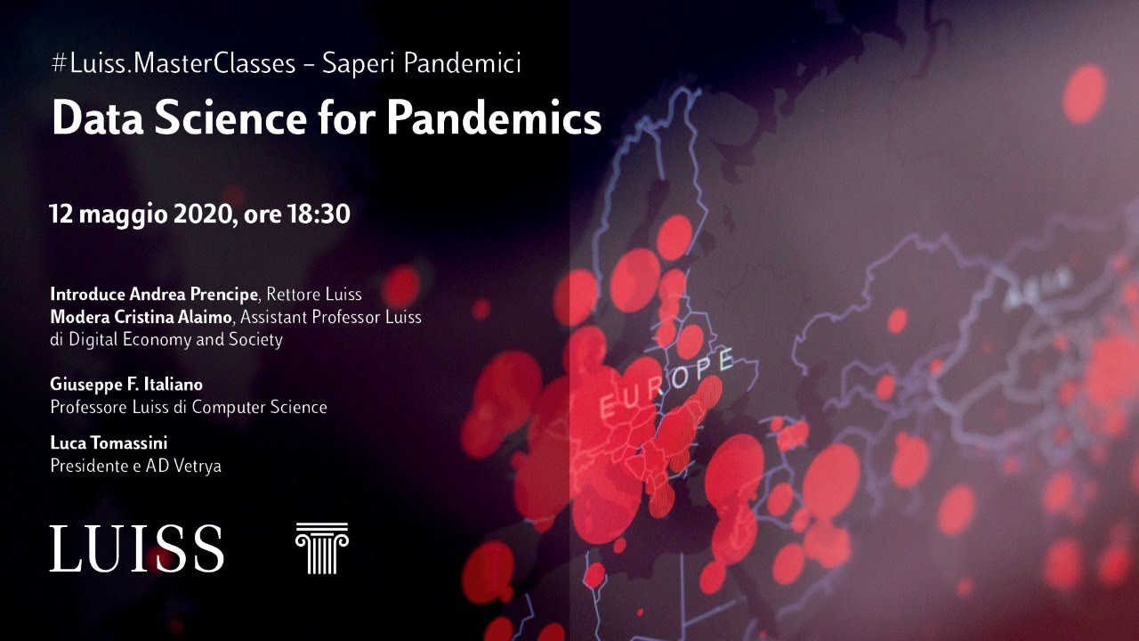 #Luiss.MasterClasses - Data Science for Pandemics