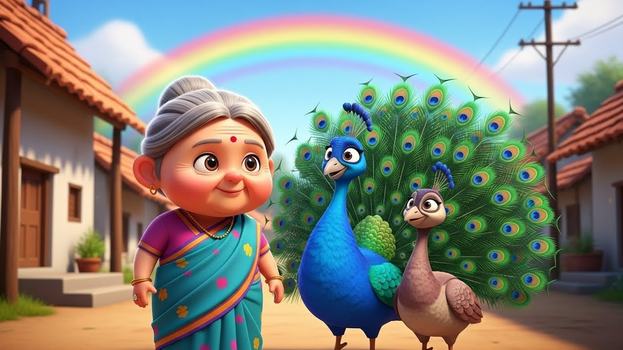 Nani Teri Morni Ko Mor Le Gaye 3D | नानी तेरी मोरनी को मोर ले गए | Hindi Kids Rhyme 2025 | Nursery