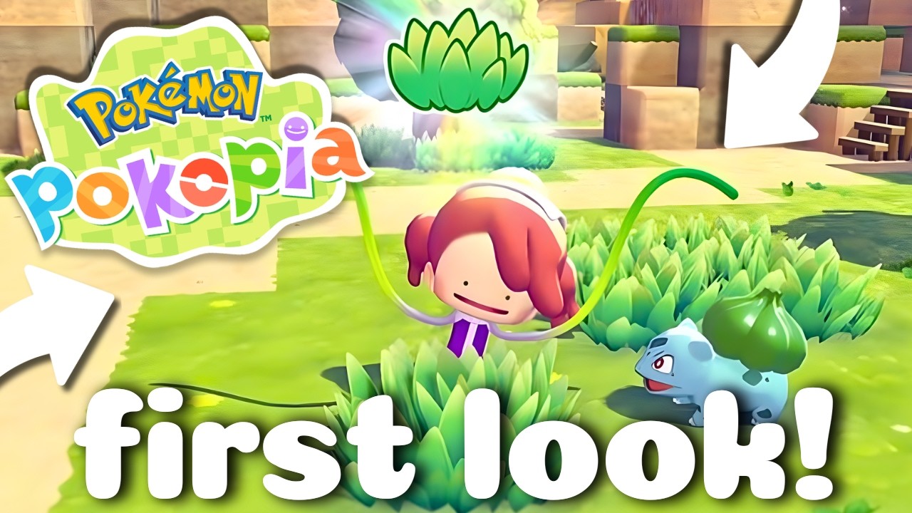 FIRST LOOK at POKOPIA as a Pokémon NEWBIE!!! help!