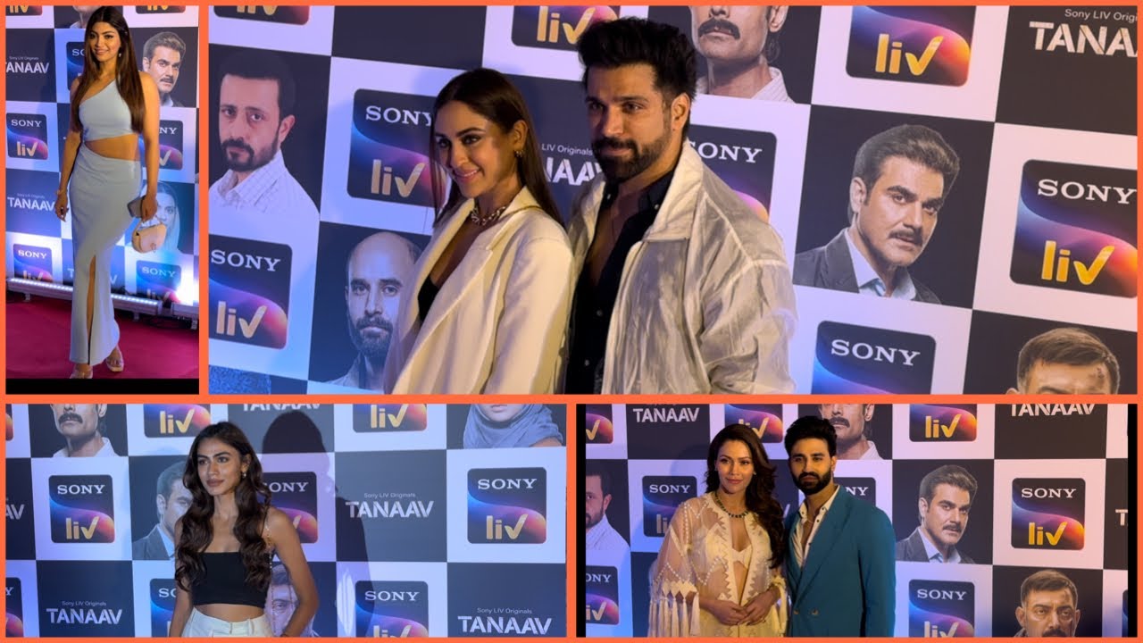 Many TV stars present @ The special screening of &ldquo;TANAAV&rdquo;