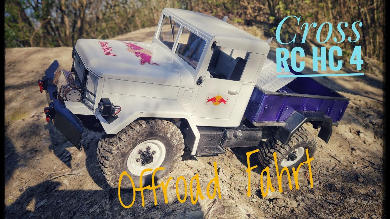 Cross RC HC 4 Reo 35 4x4 Crawler Truck Offroad Test vor den Umbau Military Truck HD Deutsch/Germany