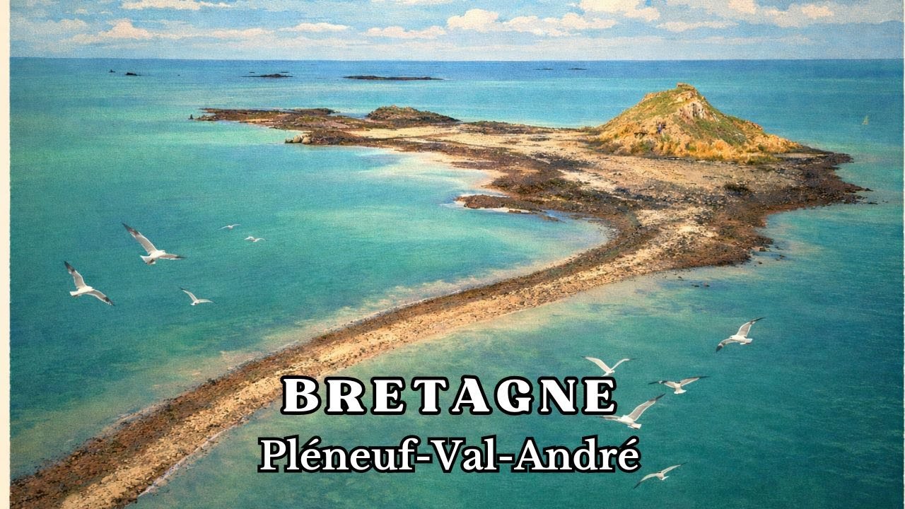 Le Verdelet et Dahouët | Pléneuf-Val-André en drone 4K