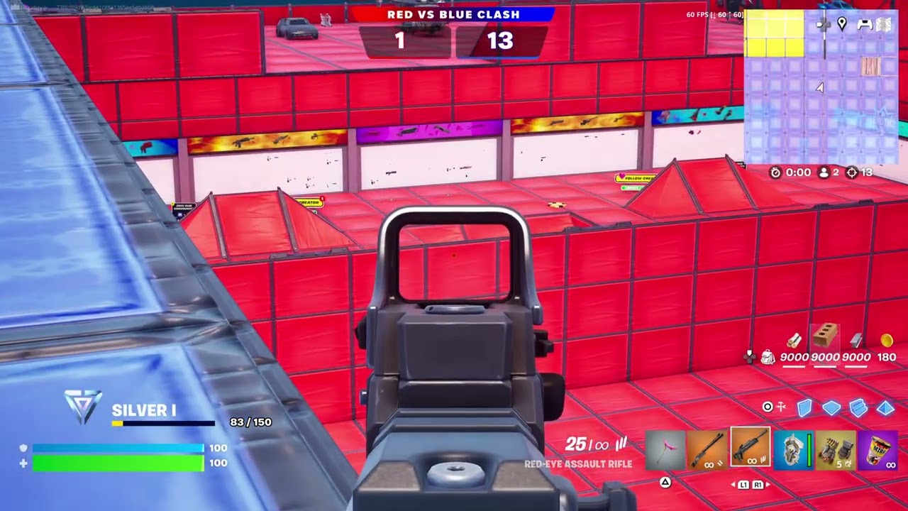 Red vs blue clash with BFFs_4eva