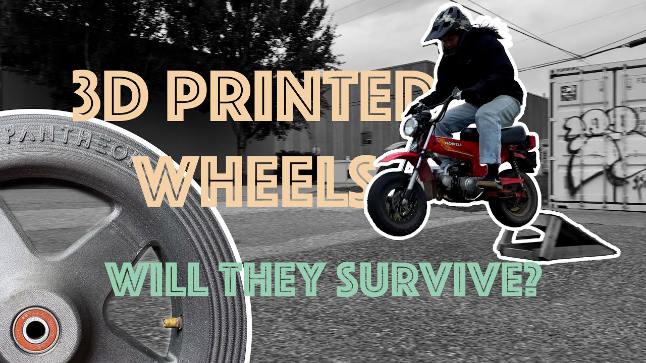 We 3D Printed Motorcycle Wheels - Here's What Happened