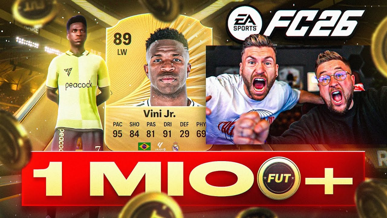 OMG!! 1 MIO+ SPIELER GEZOGEN 😍😱 1. PACK OPENING in EA FC 26 ESKALIERT 💥