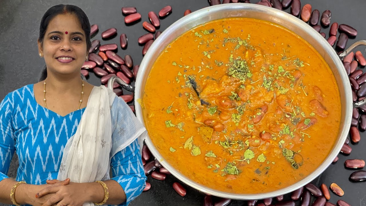 Punjabi Style Rajma Masala Gravy | Lunch box Receipe |ராஜ்மா கிரேவி | Side Dish for Chappathi | Rice