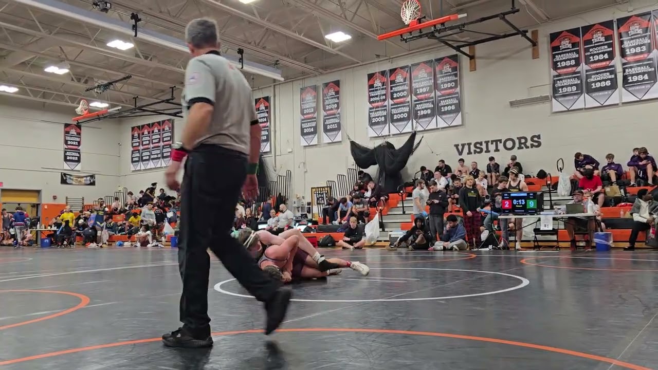Lorenzo Vinci at lyndonville tournament 12.14.24