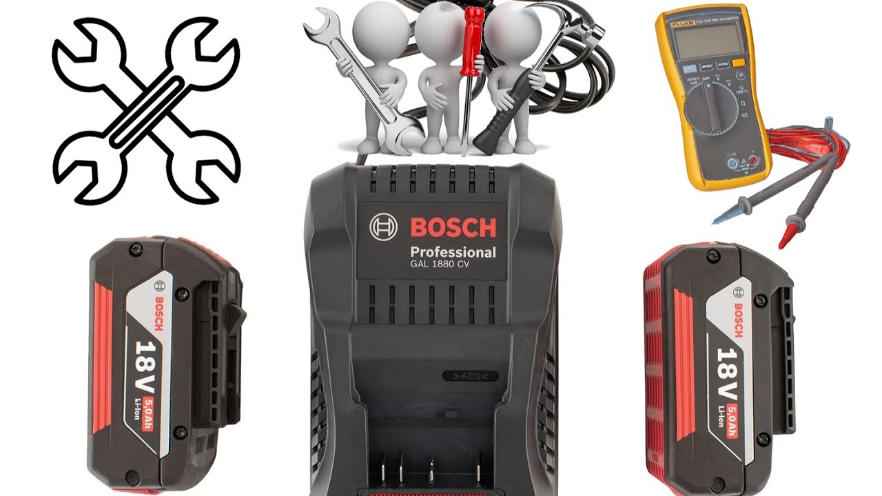 BOSCH GAL 1880 CV Charger diagnostic