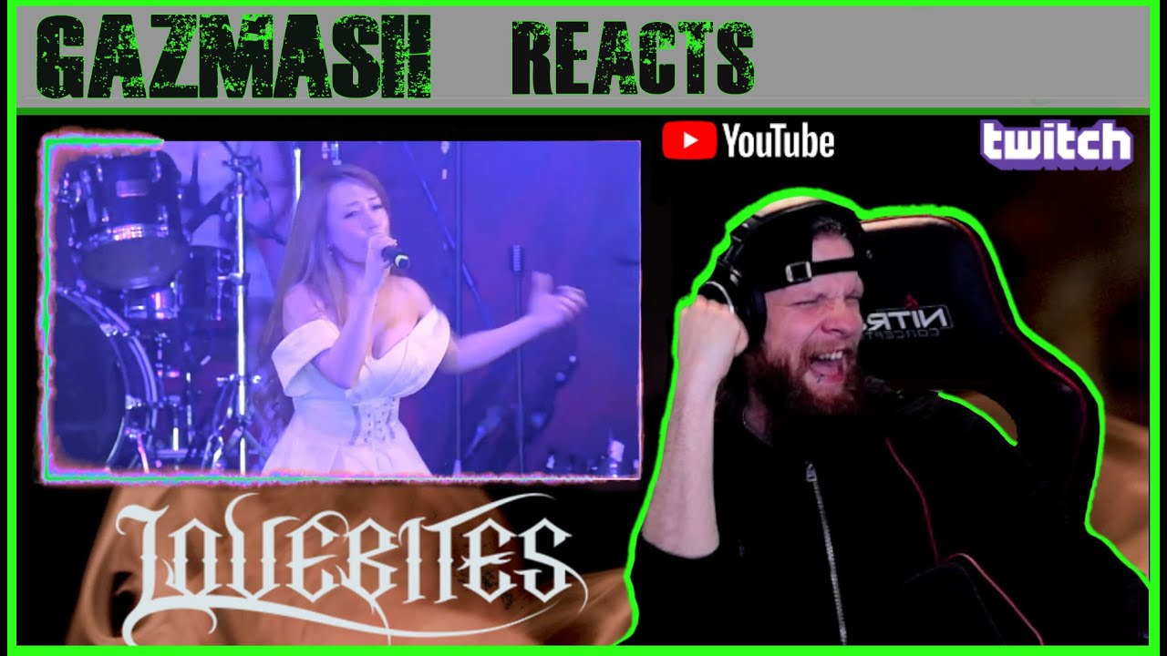GazMASH Reacts - LOVEBITES Shadowmaker Live Reaction