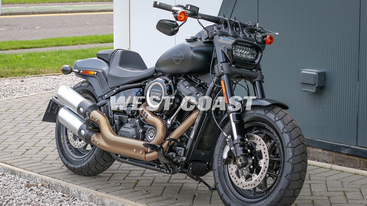 2019 HARLEY-DAVIDSON SOFTAIL FXFB FAT BOB 107 | LOOKS GREAT | BLACK DENIM @WCHD, GLASGOW, SCOTLAND