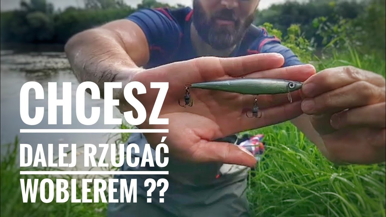 JAK DOCIĄŻYĆ WOBLER OŁOWIEM, ABY ZWIĘKSZYĆ ZASIĘG RZUTU #handmade #wędkarstwo #lure #video #fishing