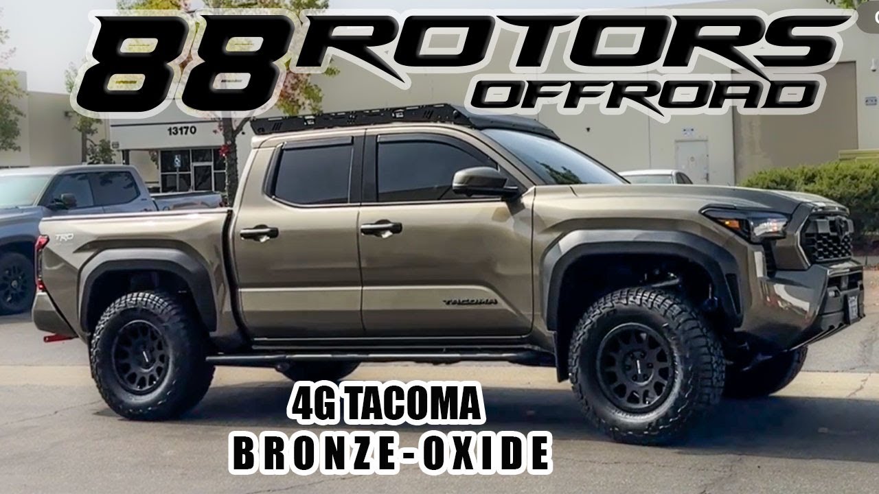 ДЮЖИНА 4G TACOMA 2024 ГОДА ПОДНЯТА! Magnaflow Speq, King Shocks, Westcott Designs