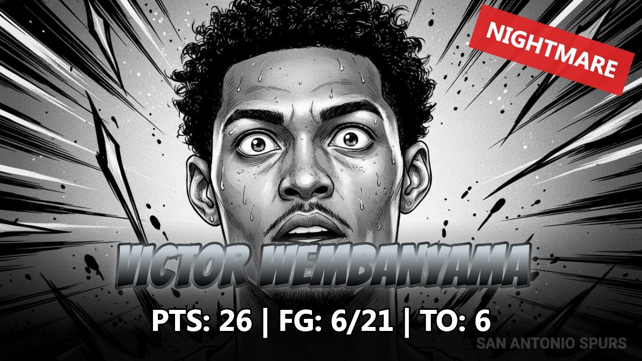 Nightmare Matchups Breakdown | 2026/06/3 | Victor Wembanyama | 38 MINS, 26 PTS, 6/21 FG, 6 TOV #nba