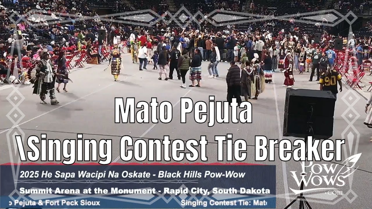 Mato Pejuta - Singing Contest Tie Breaker - 2025 Black Hills Pow Wow - Powwows.com