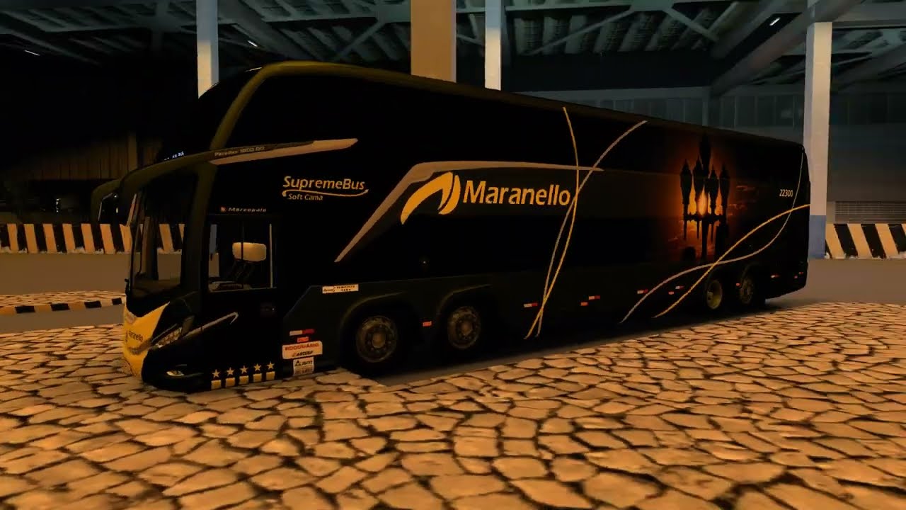 ETS2 - Rio de Janeiro x São Paulo | G8 1800DD Scania - Maranello (Mapa RBR)