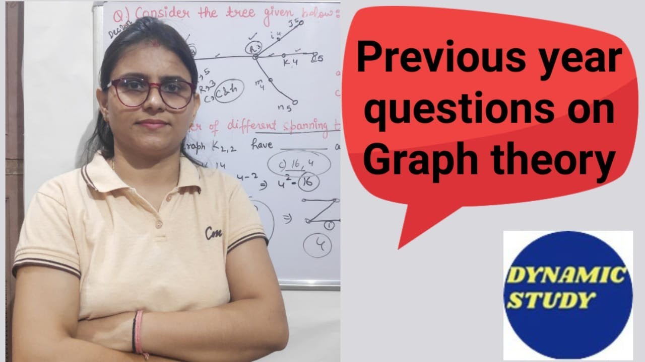 Previous year question on Graph theory l Discrete mathematics
