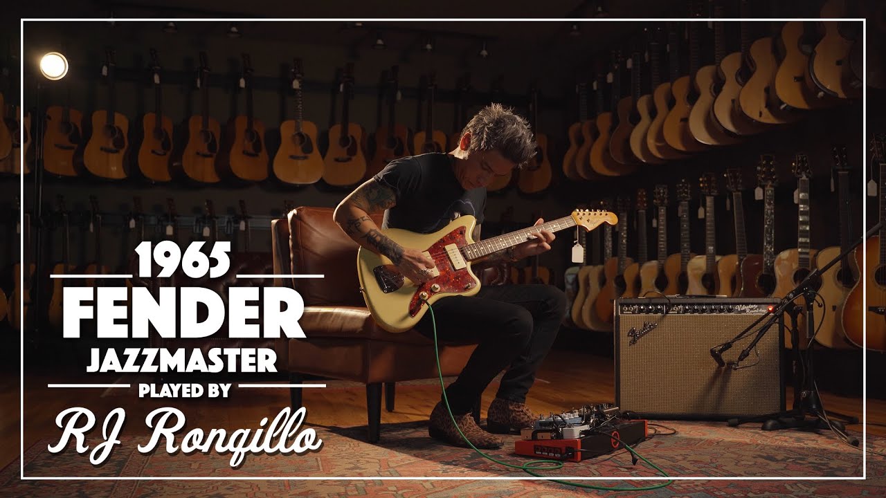 1965 Fender Jazzmaster played by RJ Ronquillo | Live from Carter Vintage Guitars | Nashville, TN