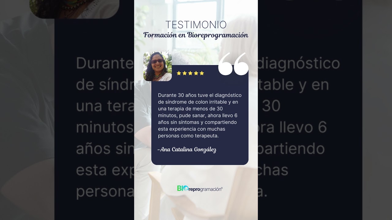 #bioreprogramaci&oacute;n #biodescodificacion  Salud Mental Importa Doctora Ana Catalina Gonz&aacute;lez