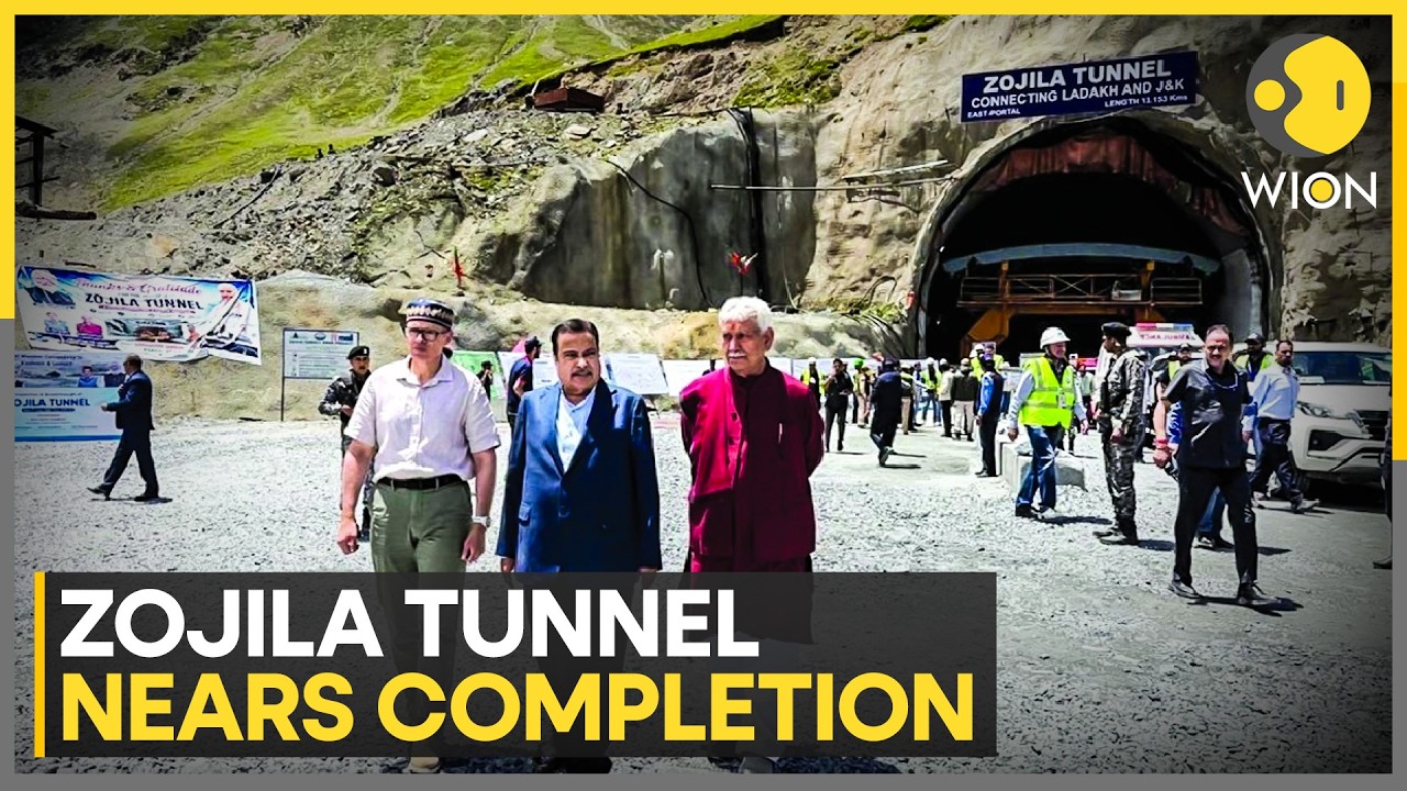 Zojila Tunnel Project Nears Finish, Boosting Kashmir-Ladakh Link | WION