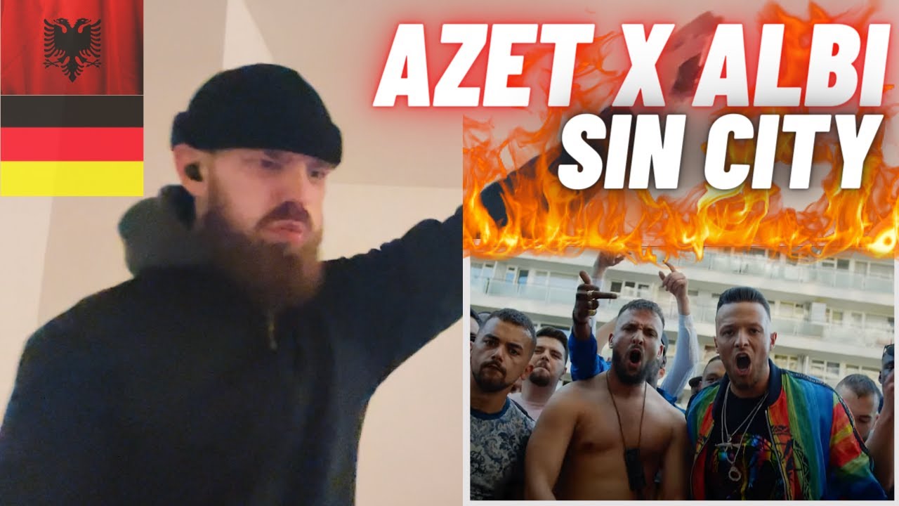 🇦🇱🇩🇪 AZET x ALBI - SIN CITY [HYPE UK 🇬🇧 REACTION!]