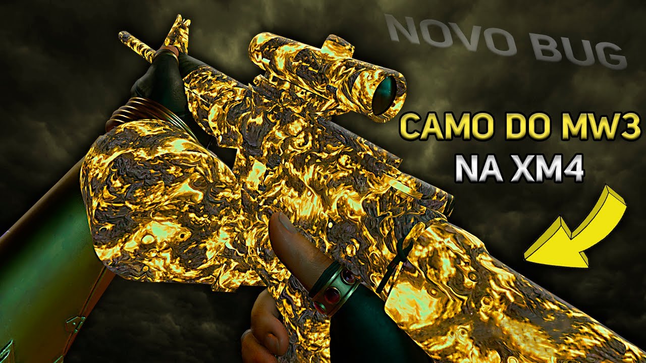 *NOVO BUG* COLOQUE QUALQUER CAMUFLAGEM em QUALQUER ARMA NO WARZONE ! BUG de CAMO no WARZONE