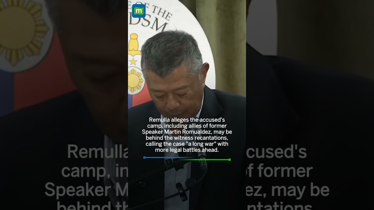 'Recantation is frowned upon by the courts': Jesus Crispin Remulla on Romualdez Case