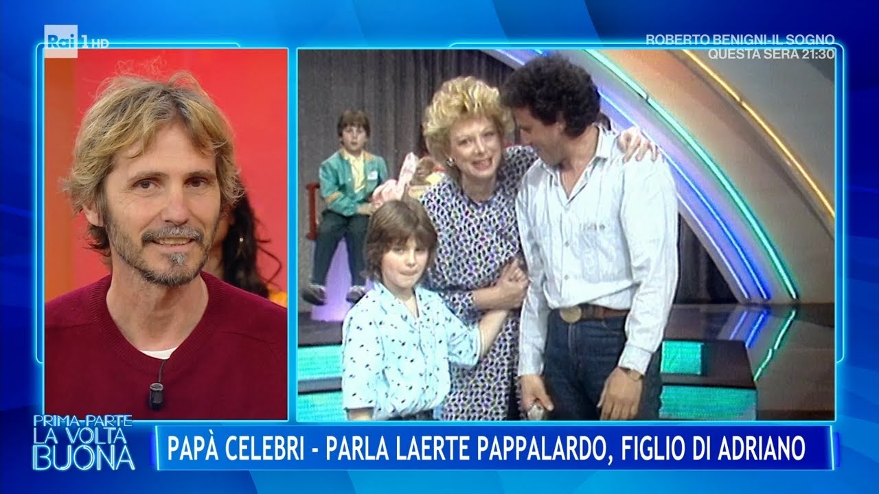 Il figlio di Adriano Pappalardo: il mio rapporto con papà - La Volta Buona 19/03/2025