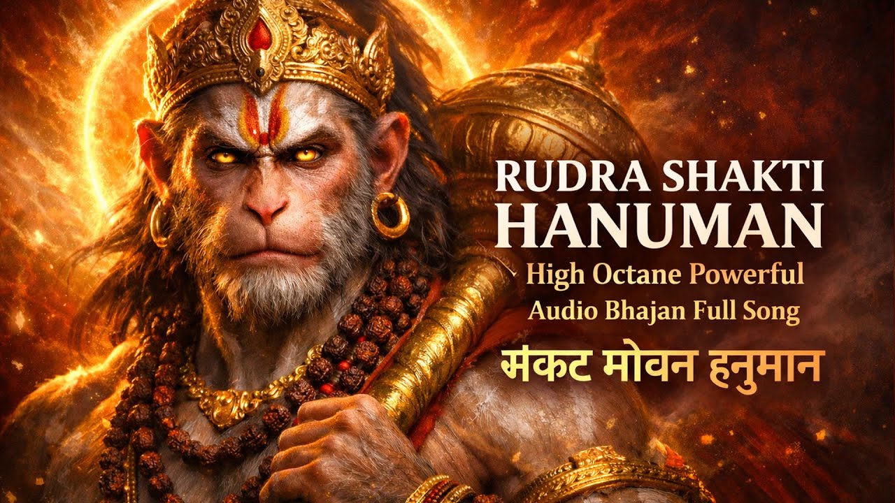 Rudra Shakti Hanuman | Sankat Mochan Hanuman Bhajan | Divine Protection & Strength | Bhakti Song