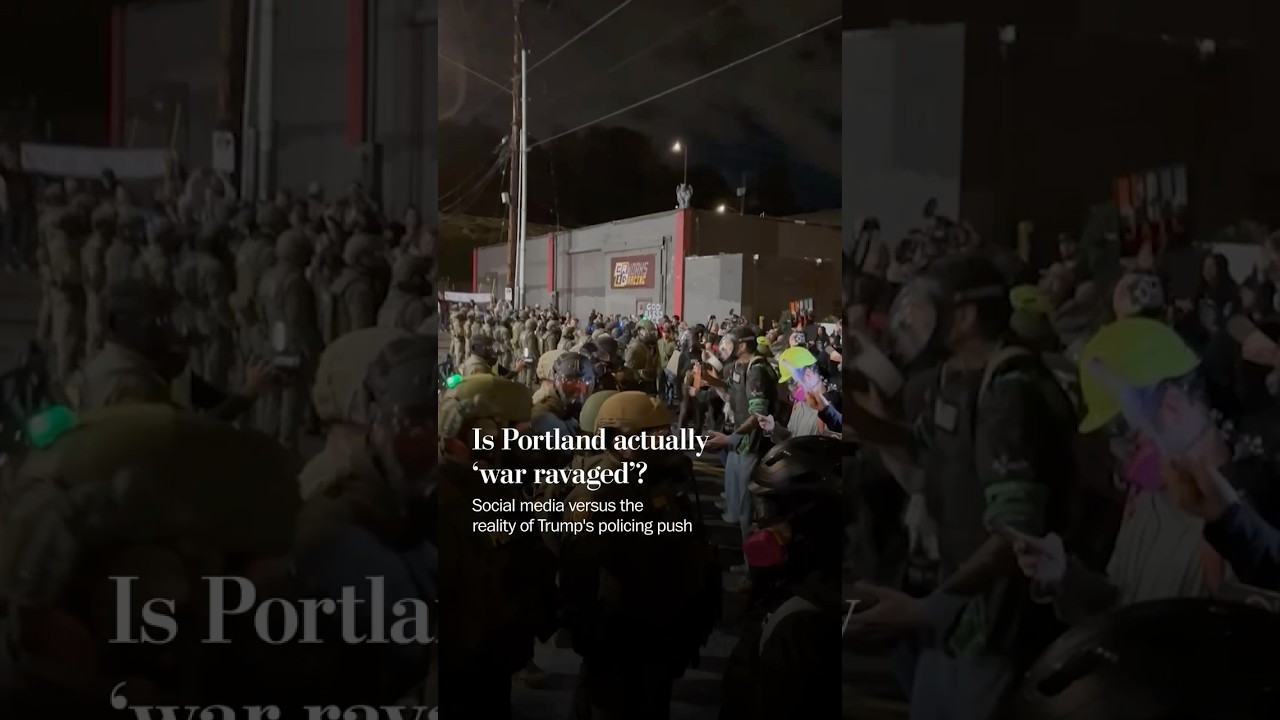 How Portland became a stage for Trump's war on antifa