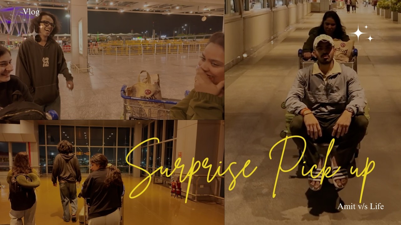 I surprised my Girl Friends at the airport | Surprise Pick Up