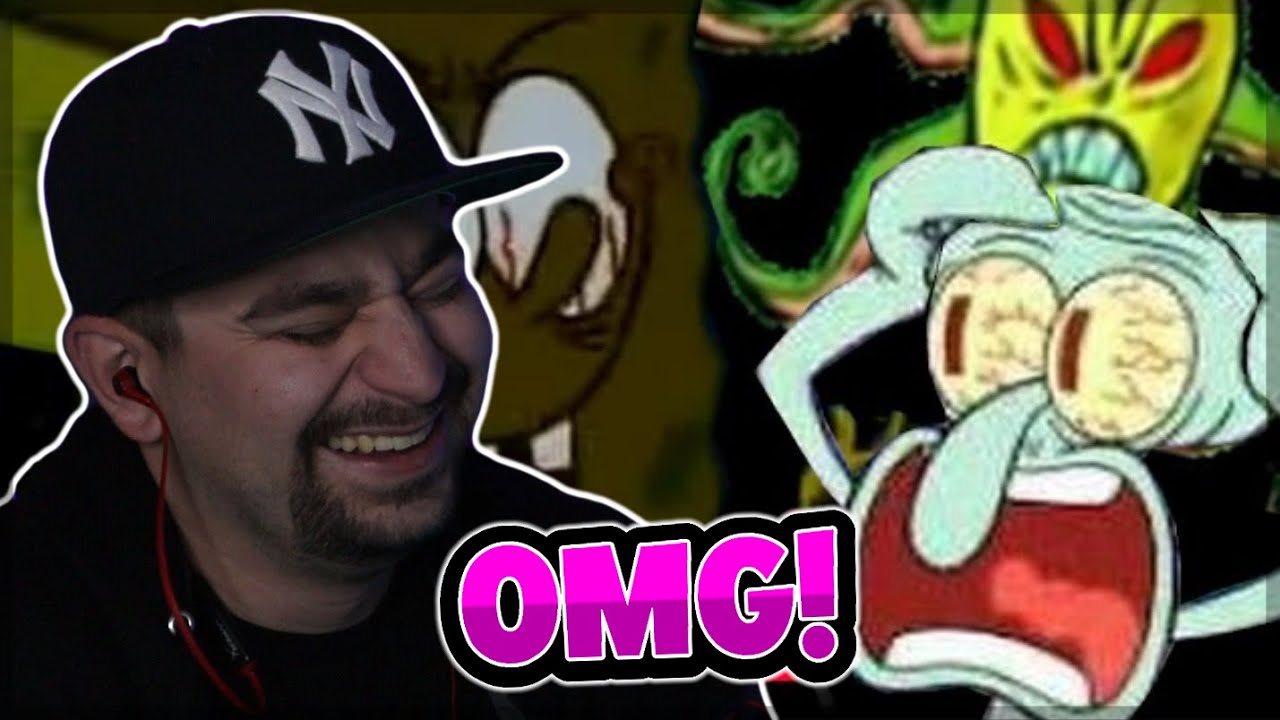 SQUIDWARD'S FATHER DID WHAT?? - (YTP) - Spingebill and the Miscreants of Evil REACTION!