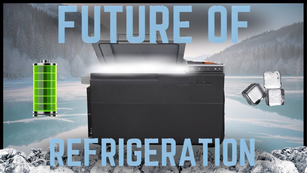 ECOFLOW GLACIER 🥶 | БУДУЩЕЕ портативных холодильников 🔋 | Тестирование аккумулятора, 12 В и солне...