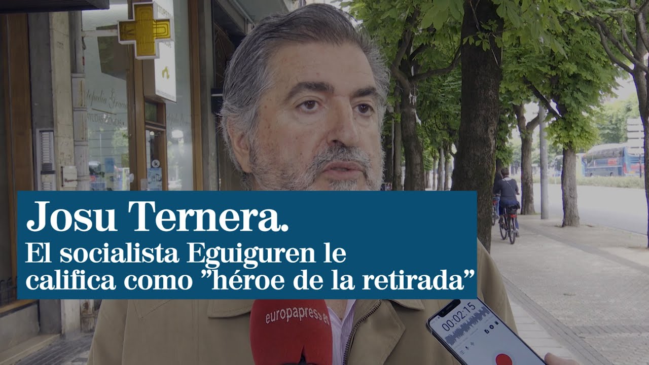 El socialista Eguiguren califica a Ternera como 