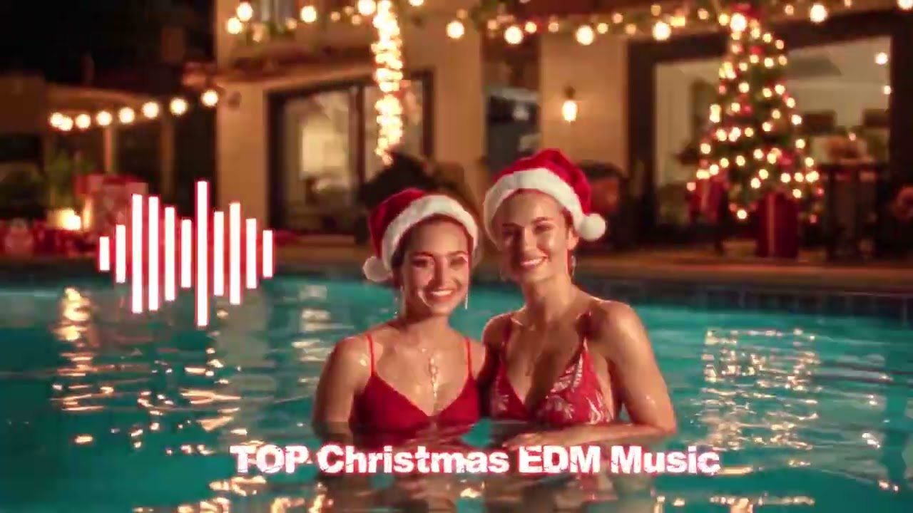 Poll Bass Party ⚡ | Live Electronic Beats for Magical Holiday Night  Pool Party🎶🔥