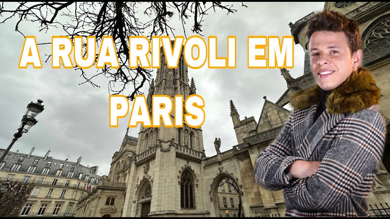 A RUA RIVOLI EM PARIS