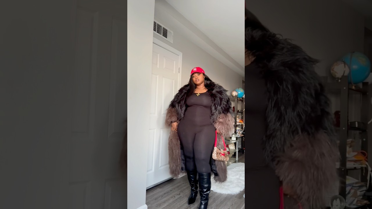 Fur coat haul 🧸🤎 #fashioninspiration #midsizefashion #outfitinspo #winteroutfits #ootd