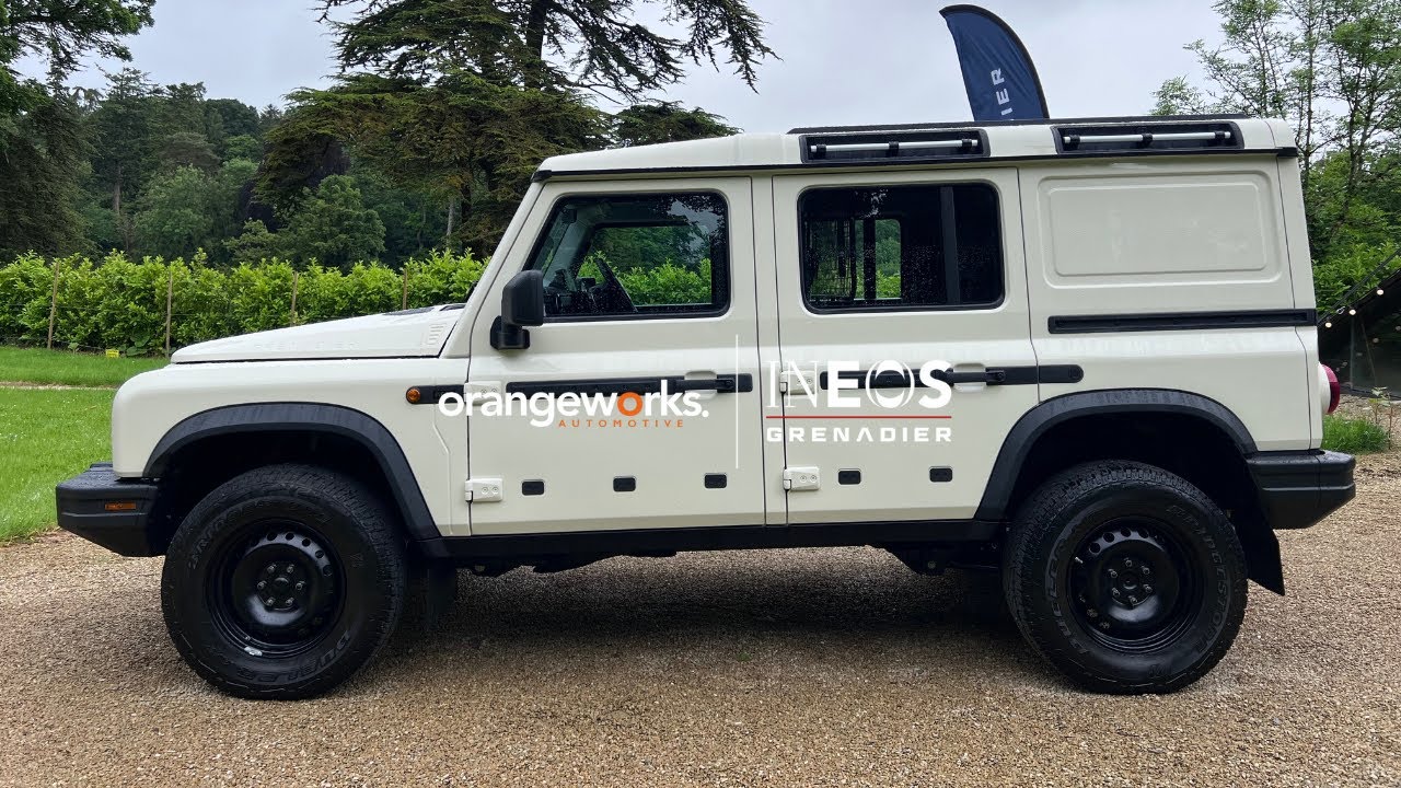 INEOS Grenadier Scottish White 2 Seat (N1) Commercial | Orangeworks Automotive