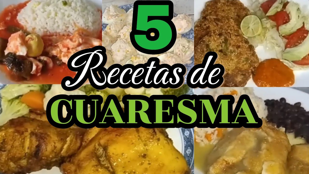 Recetas De CUARESMA comidas que te pueden servir para ésta cuaresma #fyp #parati #viralvideo 